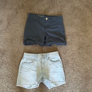 One old navy short size 8 for girls and one wonder world shorts size 7-8